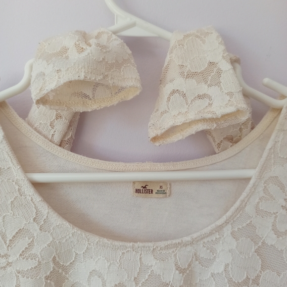 Hollister Lace Shirt - Picture 5 of 6